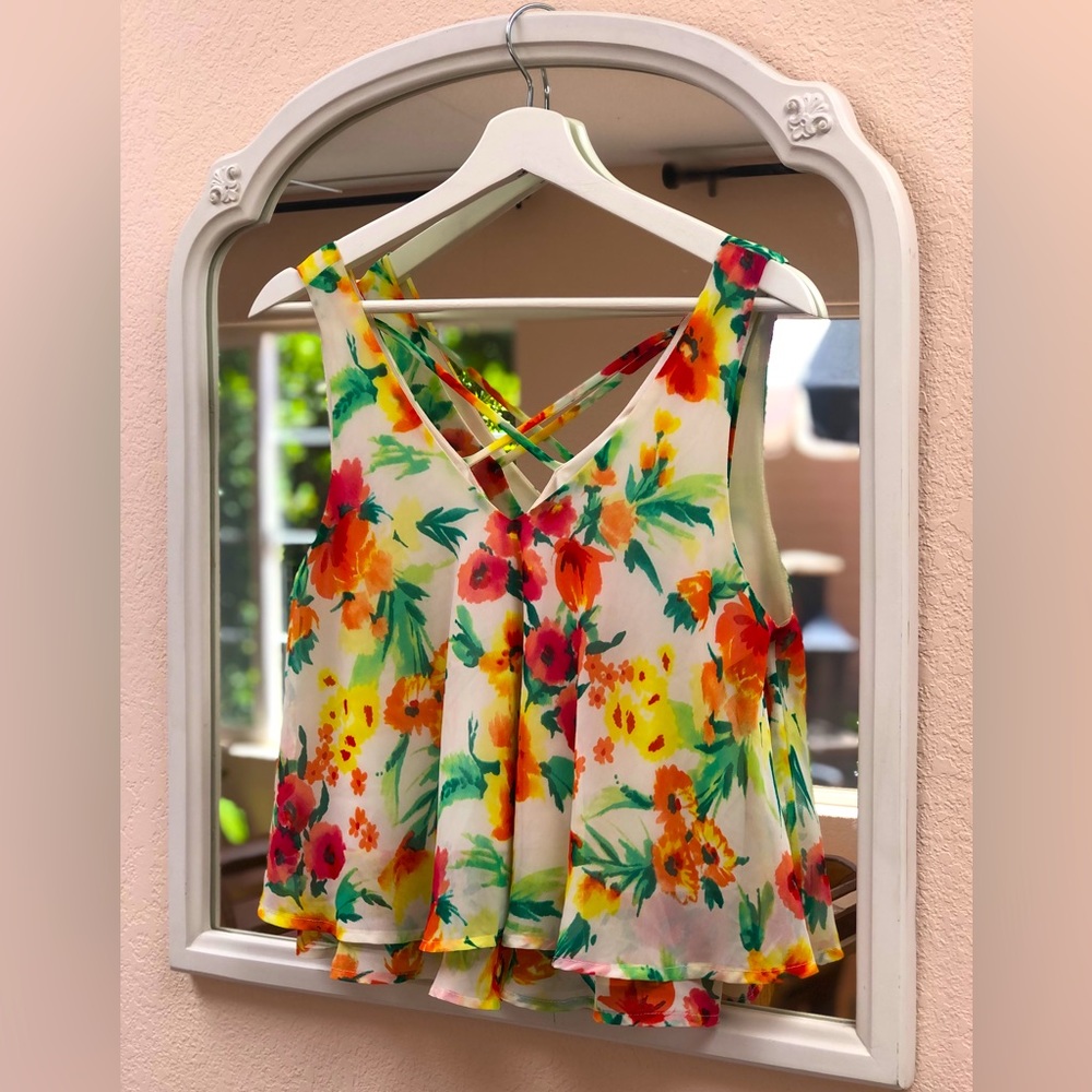 LUSH from Nordstrom Flowy Tank